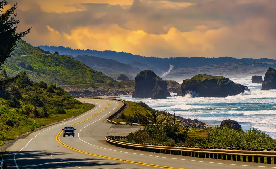 Highway 101 van Seattle naar San Francisco